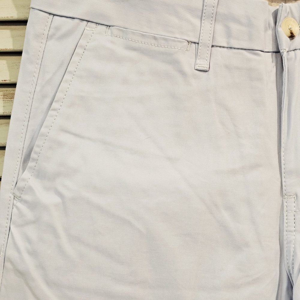 NWT BEN SHERMAN Pant Mens 32x32 Cerulean Blue Stretch Straight Fit Chino Trouser - Picture 6 of 10